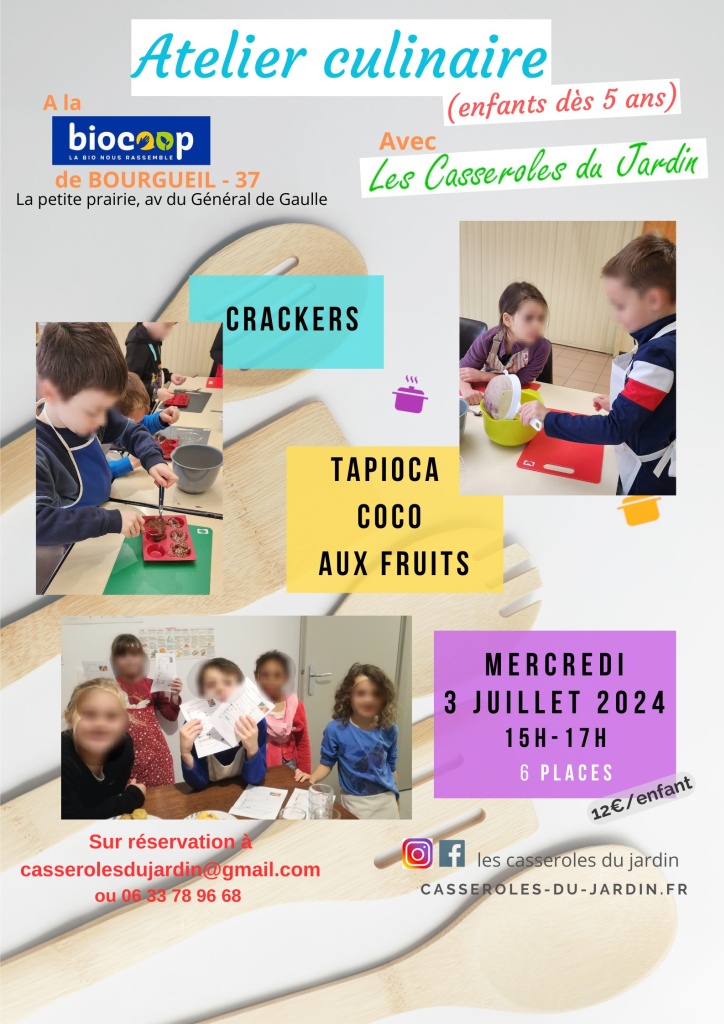Programme Juillet 2024 Enfants
