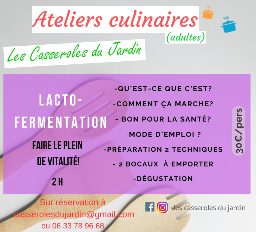 Atelier lacto-fermentation